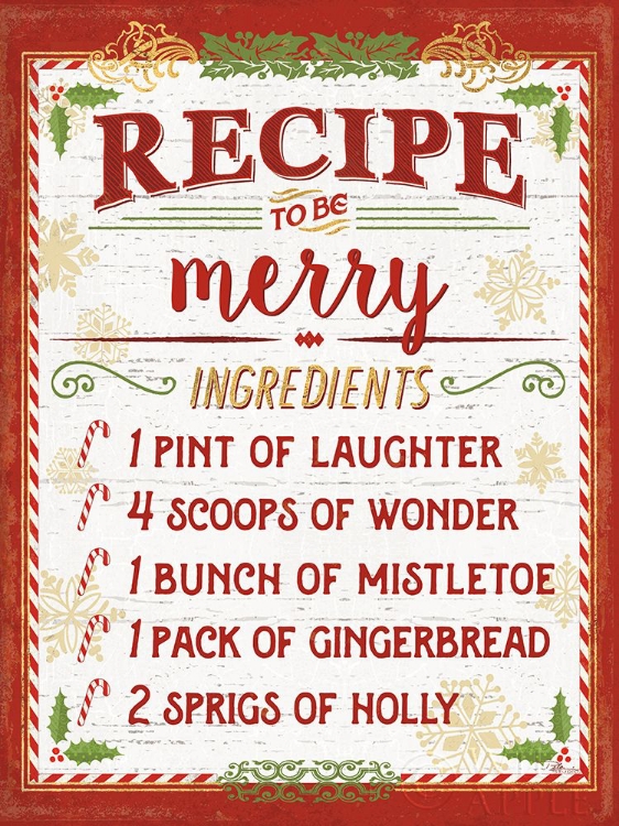 Picture of HOLIDAY RECIPE IV SCRIPT