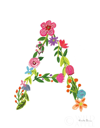 Picture of FLORAL ALPHABET LETTER I