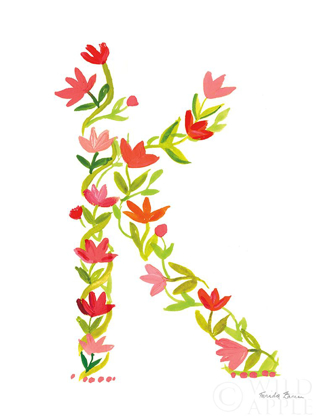 Picture of FLORAL ALPHABET LETTER XI