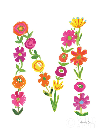 Picture of FLORAL ALPHABET LETTER XIII