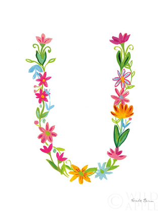 Picture of FLORAL ALPHABET LETTER XXI