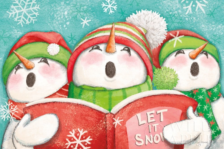 Picture of LET IT SNOW IV EYES OPEN