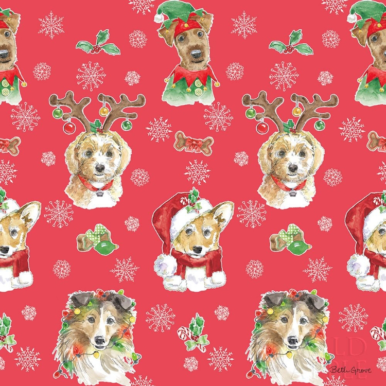 Picture of HOLIDAY PAWS STEP 01C