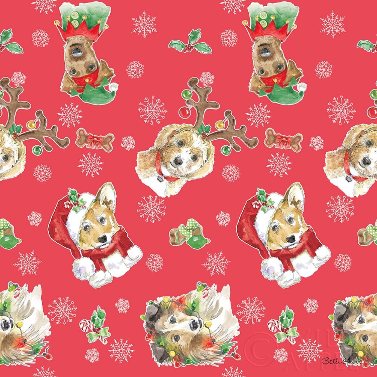 Picture of HOLIDAY PAWS STEP 02C