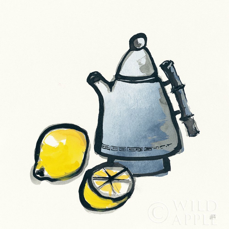 Picture of TEA AND LEMONS NAVY