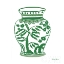 Picture of CHINOISERIE IV GREEN
