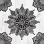Picture of MANDALA MORNING VI BW