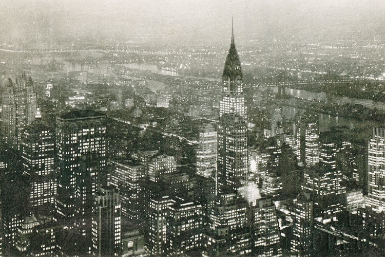 Picture of MANHATTAN AT NIGHT