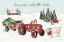 Picture of HOLIDAY ON THE FARM I WITH HEADLIGHTS