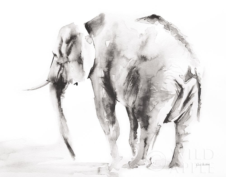 Picture of LONE ELEPHANT GRAY CROP