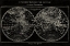 Picture of MAP OF THE WORLD BLACK