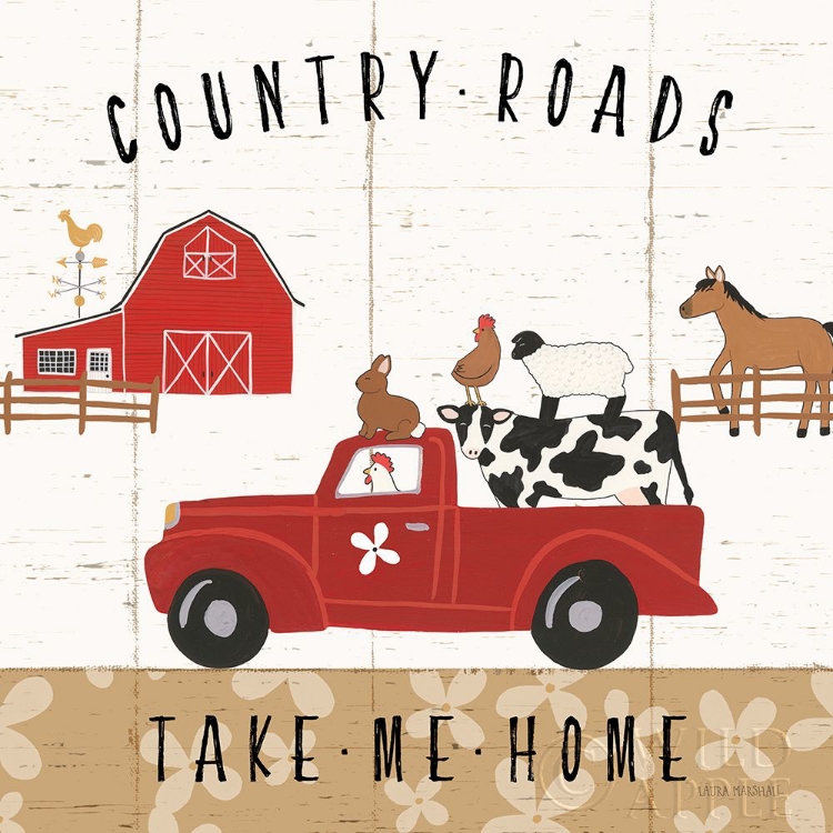 Picture of COUNTRY ROADS III