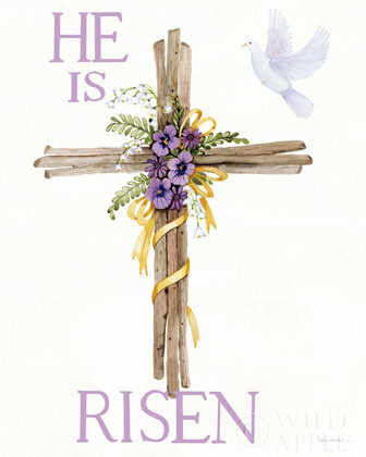 Picture of EASTER BLESSING SAYING III WITH CROSS