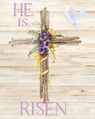 Picture of EASTER BLESSING SAYING III WITH CROSS V2