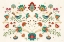 Picture of FOLK FLORAL I