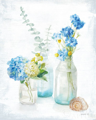 Picture of BEACH COTTAGE FLORALS III
