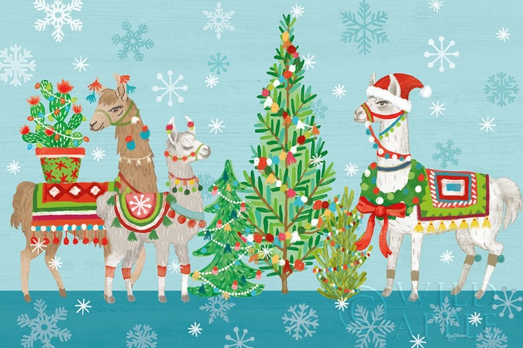 Picture of LOVELY LLAMAS CHRISTMAS VIII