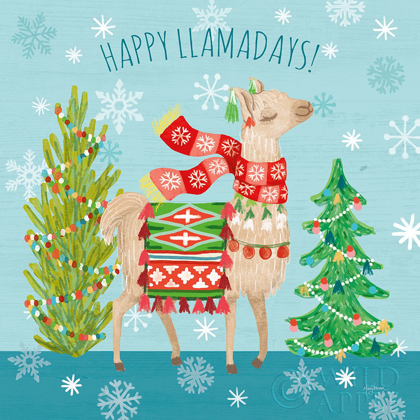 Picture of LOVELY LLAMAS CHRISTMAS XI