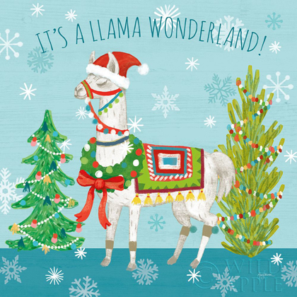 Picture of LOVELY LLAMAS CHRISTMAS XII