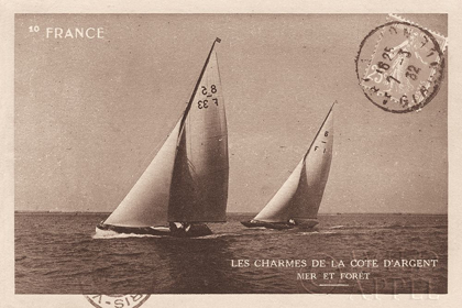 Picture of VINTAGE SAILING I SEPIA
