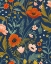 Picture of BLUE BOTANICAL PATTERN IB