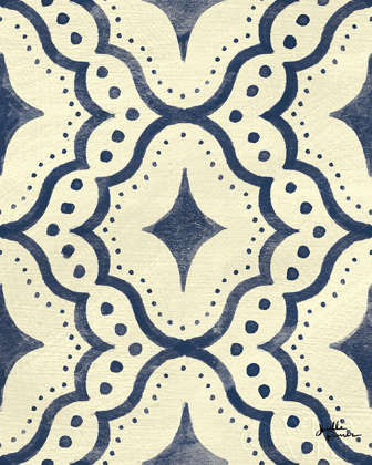 Picture of BLUE BOTANICAL PATTERN VA