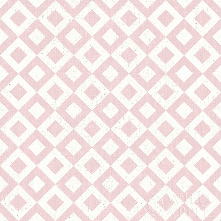 Picture of FLOWERS ON WHITE CONTEMPORARY BRIGHT PATTERN VB