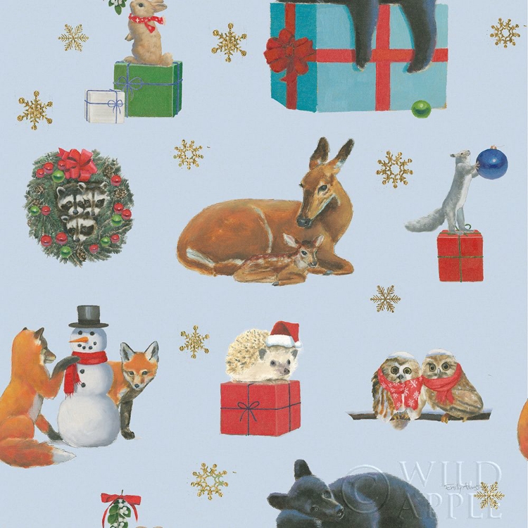 Picture of CHRISTMAS CRITTERS BRIGHT PATTERN IIIA