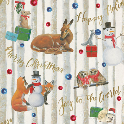 Picture of CHRISTMAS CRITTERS BRIGHT PATTERN IVB