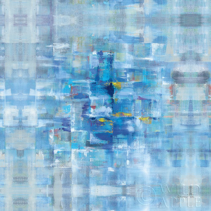 Picture of ABSTRACT SQUARES BLUE