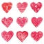 Picture of HEARTS AND MORE HEARTS I