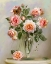 Picture of ROSES ON A MARBLE TABLE