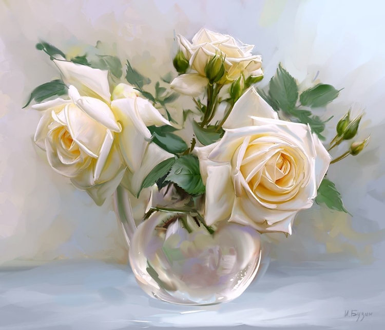 Picture of WHITE ROSES