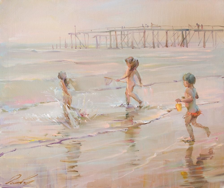 Picture of CHILDREN AND THE OCEAN