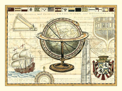 Picture of NAUTICAL MAP II
