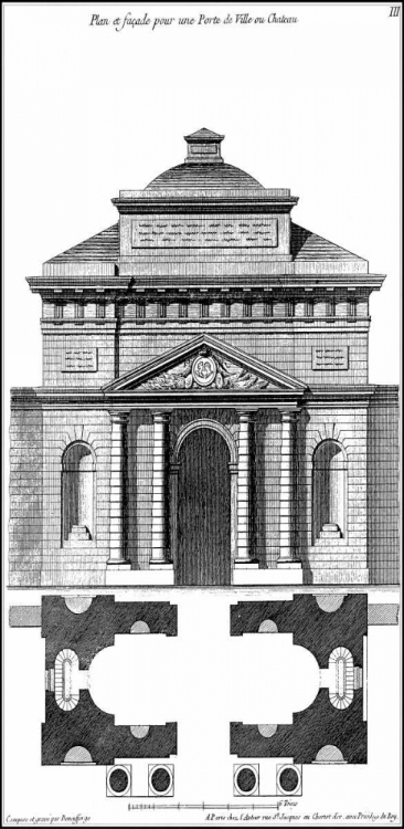 Picture of CUSTOM PALACE FACADE BLUEPRINT II