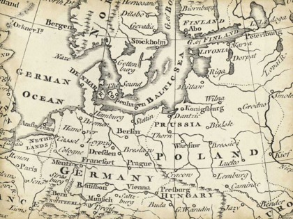 Picture of MAP OF EUROPE GRID V