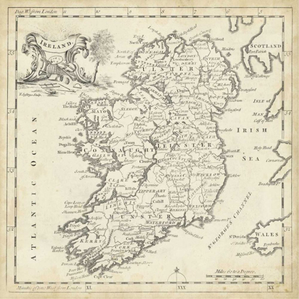 Picture of MAP OF IRELAND