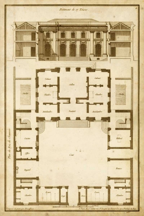 Picture of VINTAGE BUILDING AND PLAN I