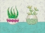 Picture of SUCCULENT DUO I