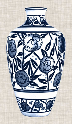 Picture of BLUE AND WHITE VASE IV