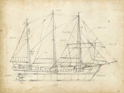 Picture of SAILBOAT BLUEPRINT II
