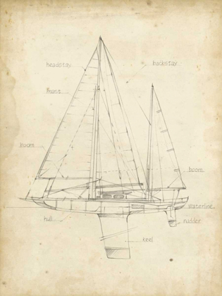 Picture of SAILBOAT BLUEPRINT IV