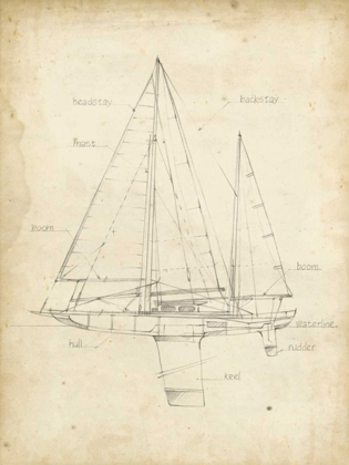 Picture of SAILBOAT BLUEPRINT IV