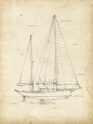 Picture of SAILBOAT BLUEPRINT VI