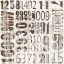 Picture of WEATHERED NUMBERS II
