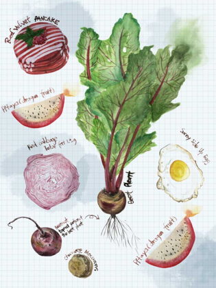 Picture of FOOD SKETCHES II