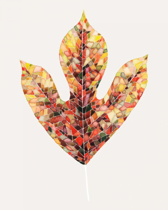 Picture of FALL MOSAIC LEAF II