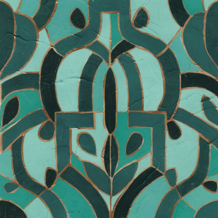 Picture of TURQUOISE MOSAIC IV