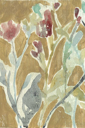 Picture of FLOWERS ON OCHRE I